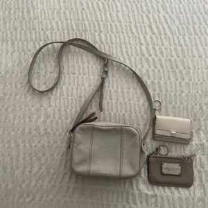 Fossil Camera Crossbody bag + Bonus Wallets